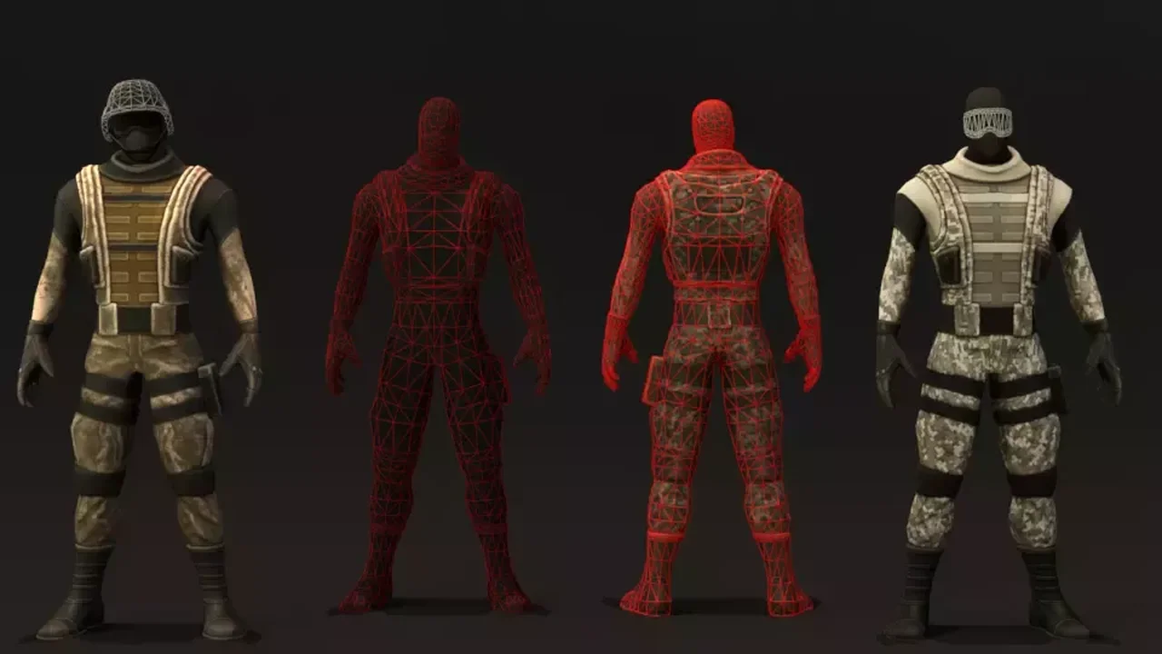Combat Character Pack: Soldier