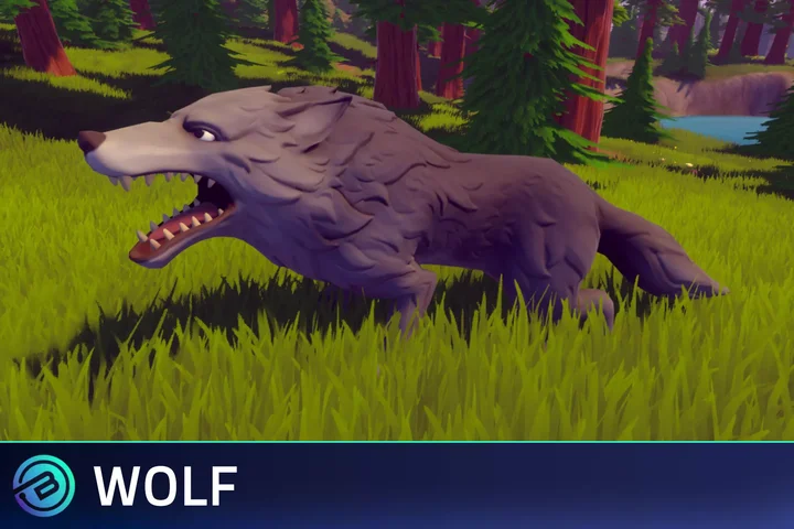 Stylized Wolf - RPG Forest Animal