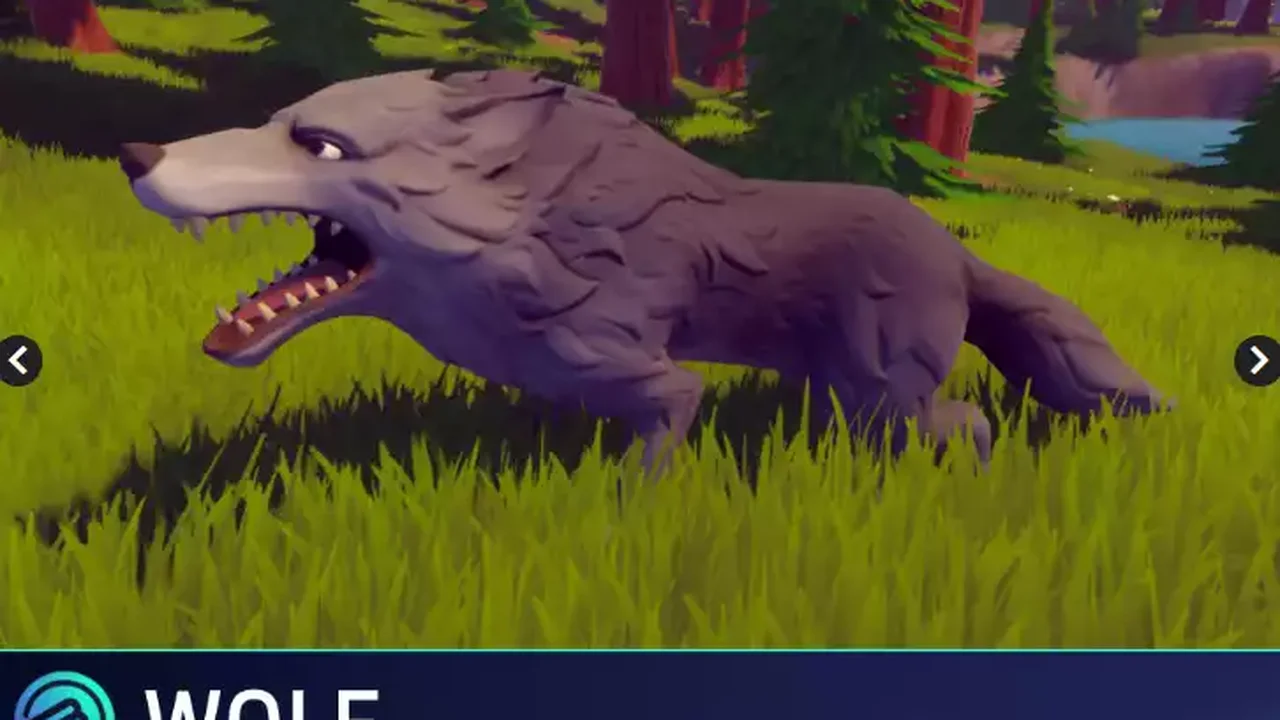 Stylized Wolf - RPG Forest Animal