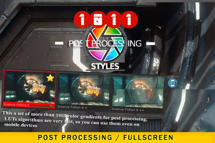 1000 LUTs for Post Processing
