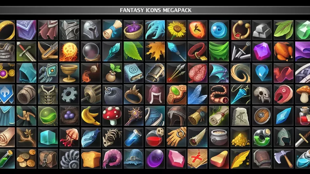 Fantasy Icons Megapack