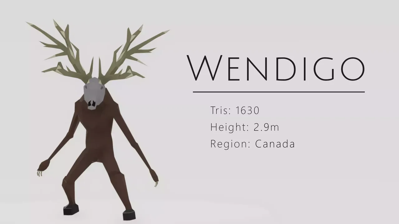 Cryptid: Low Poly Monsters