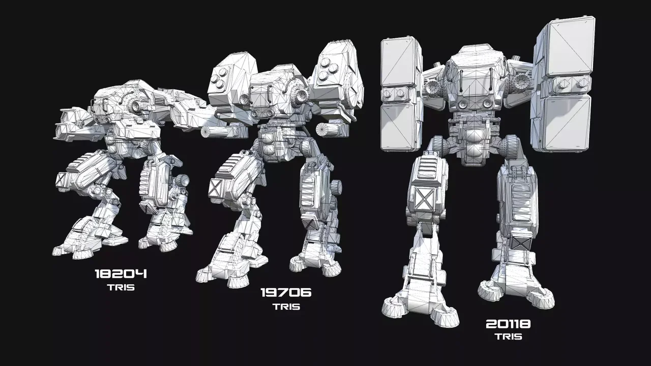PBR Modular Mechs