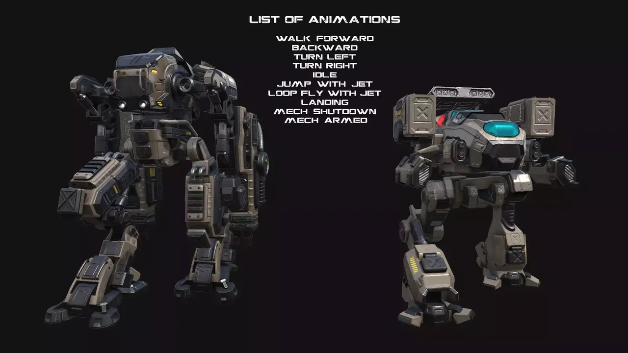 PBR Modular Mechs