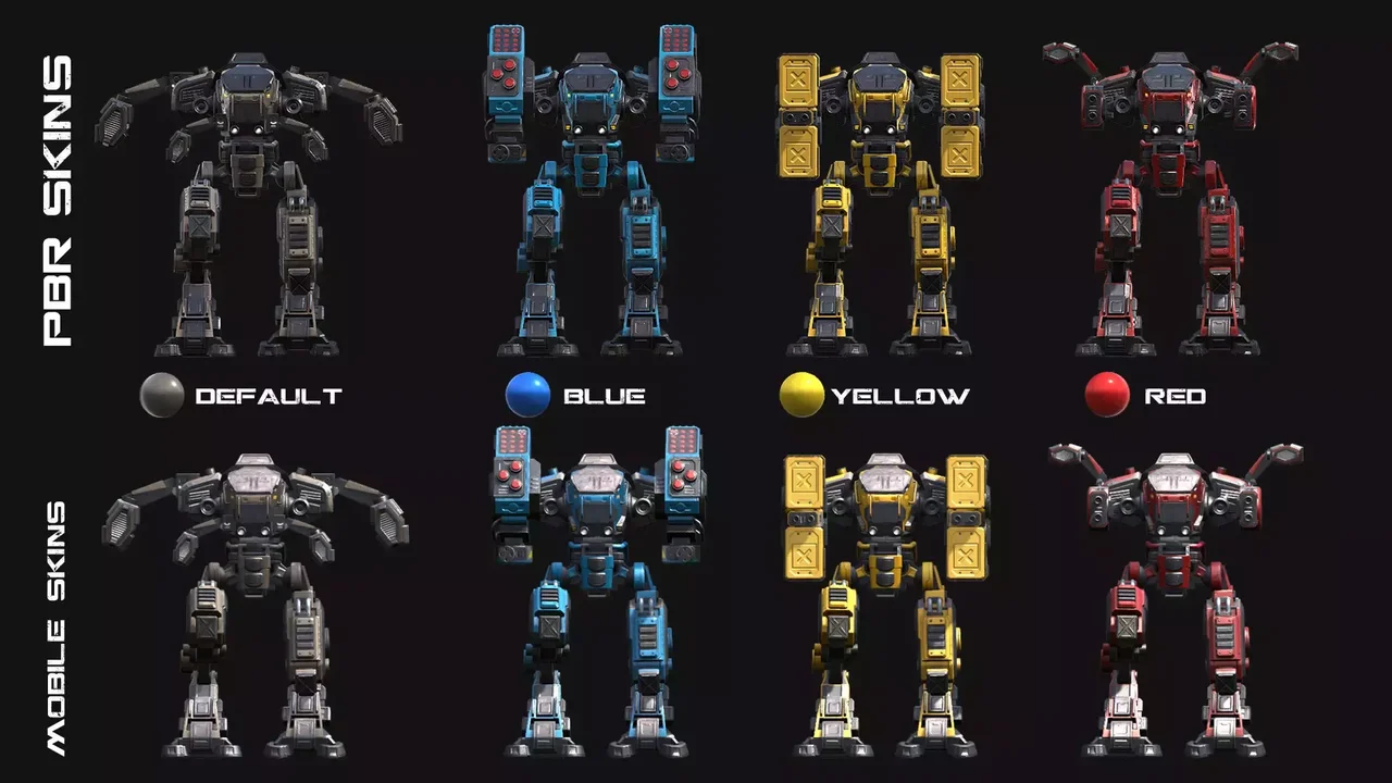 PBR Modular Mechs