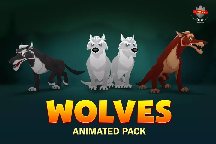 Wolves animated pack