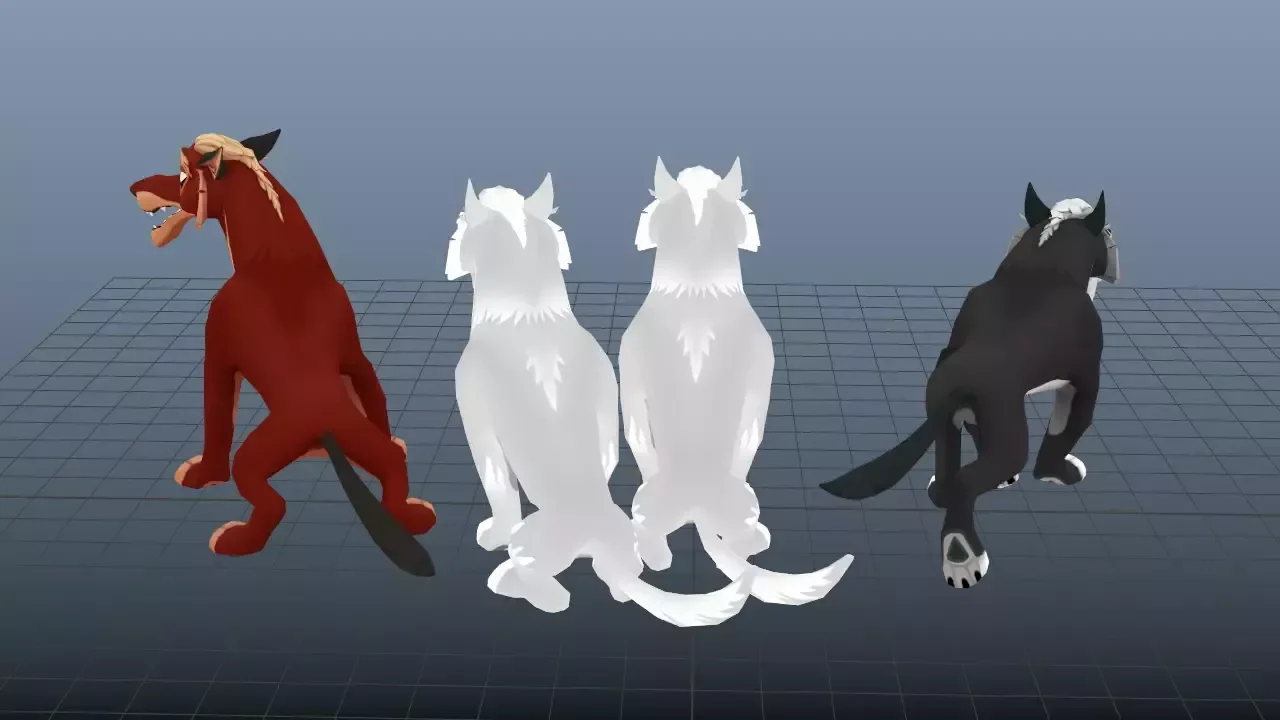 Wolves animated pack