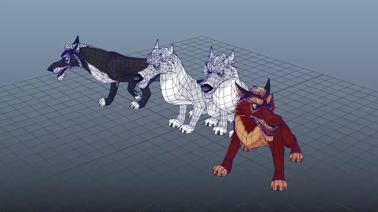 Wolves animated pack