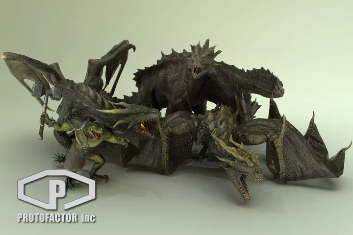 FANTASY LIZARDS PACK
