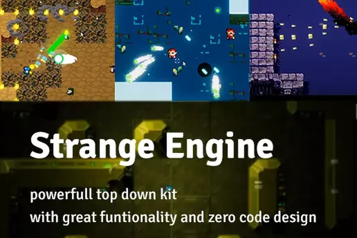 Strange Engine – 2D Top Down Kit
