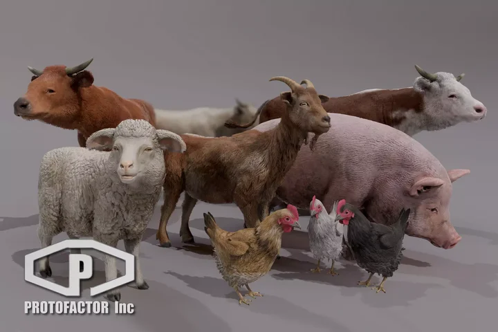 FARM ANIMALS PACK