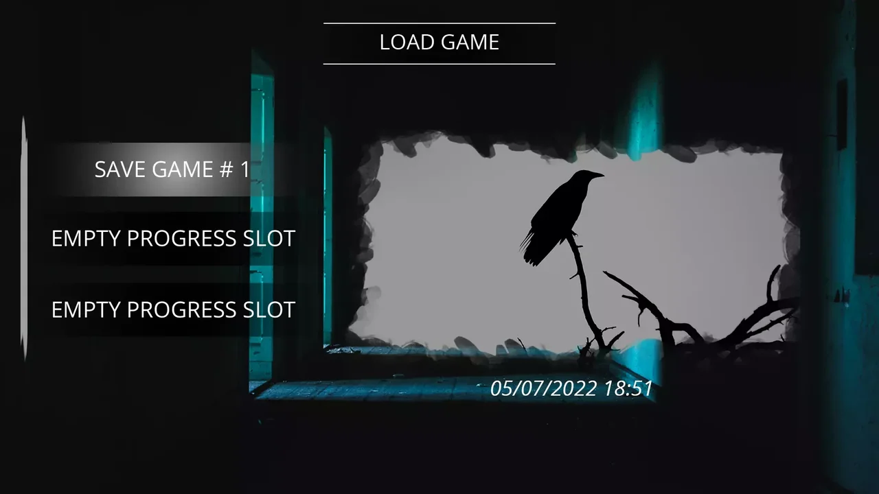 Horror Game PSD UI Kit