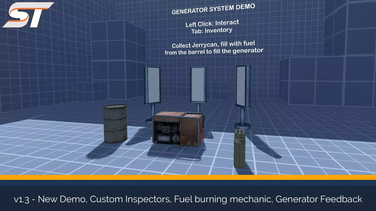 Generator Engine & Fuel System