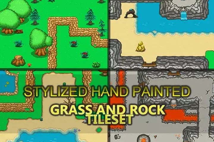 Stylized Tileset 1