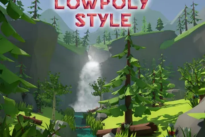 Lowpoly Style Forest Environment