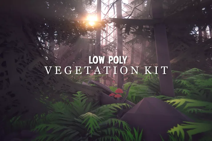 Low Poly Vegetation Kit