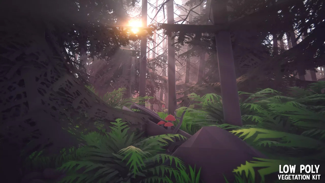 Low Poly Vegetation Kit