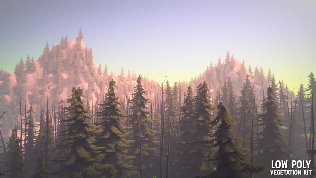 Low Poly Vegetation Kit