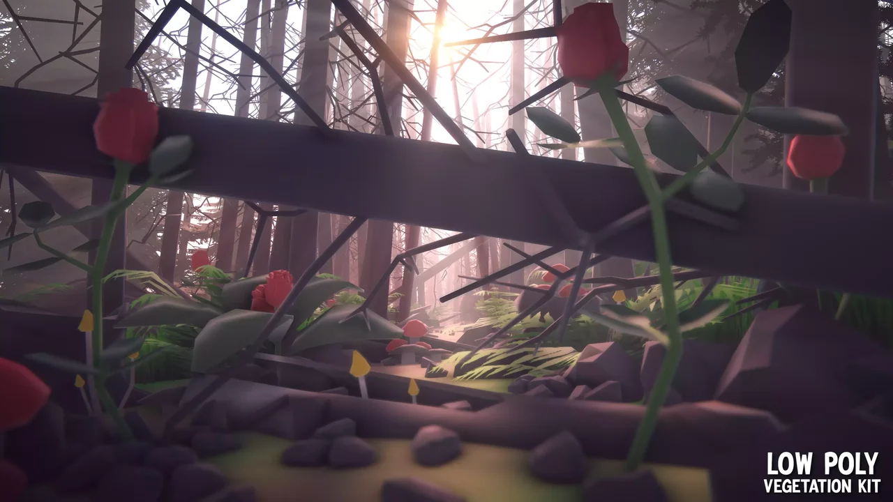 Low Poly Vegetation Kit