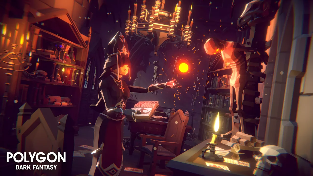 POLYGON - Dark Fantasy - Low Poly 3D Art by Synty