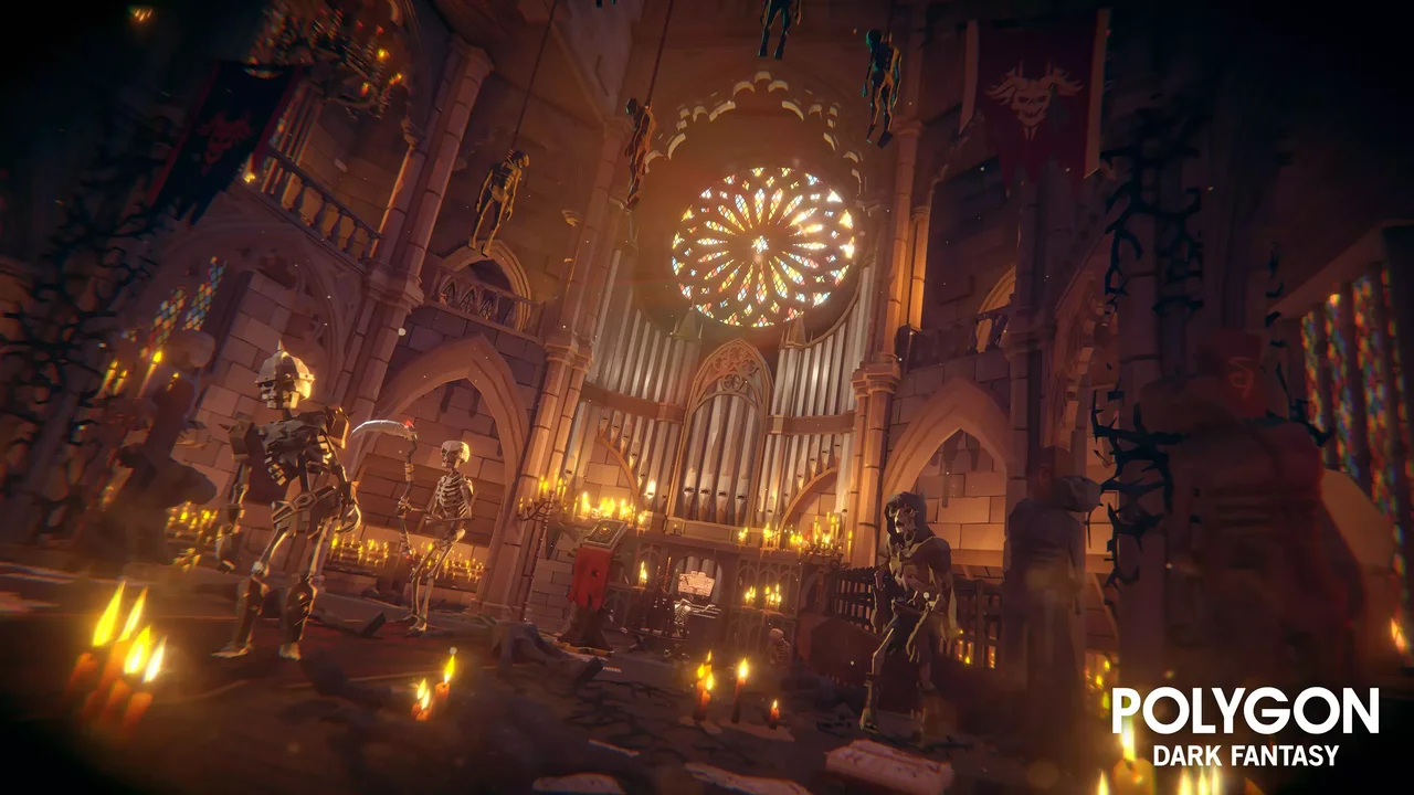 POLYGON - Dark Fantasy - Low Poly 3D Art by Synty