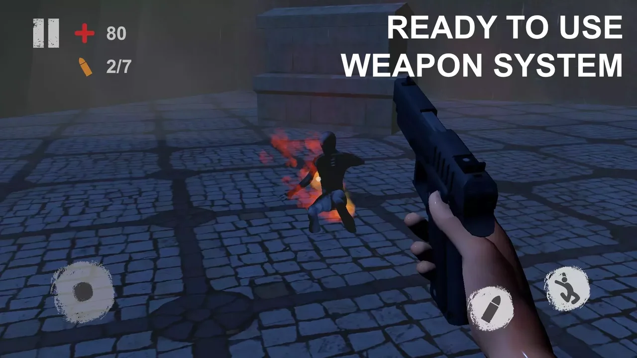 Advanced First Person Horror FPS Kit for Both Mobile & PC Platforms
