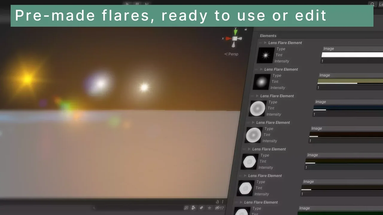 Lens Flares URP/HDRP