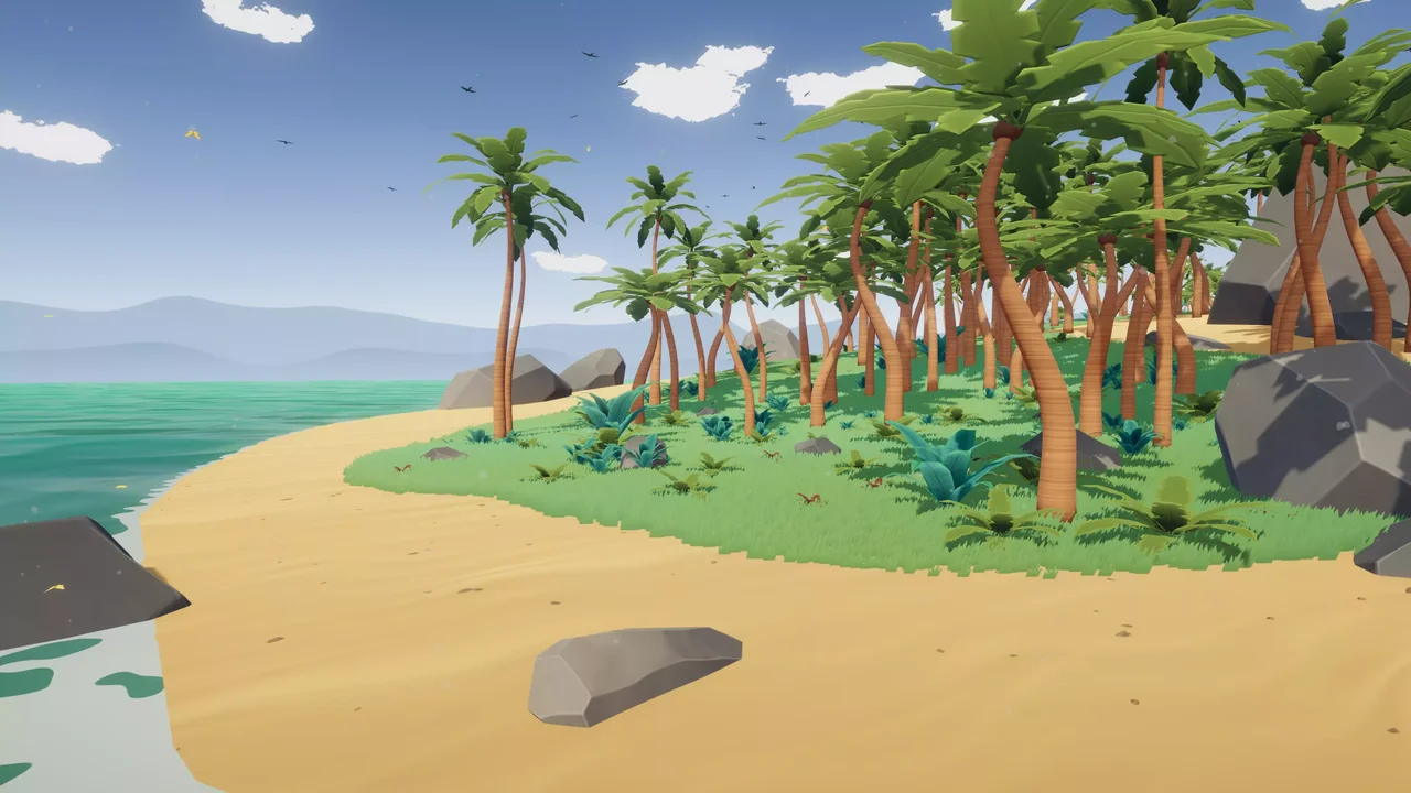 Tropical Island - Stylized Fantasy RPG Environment