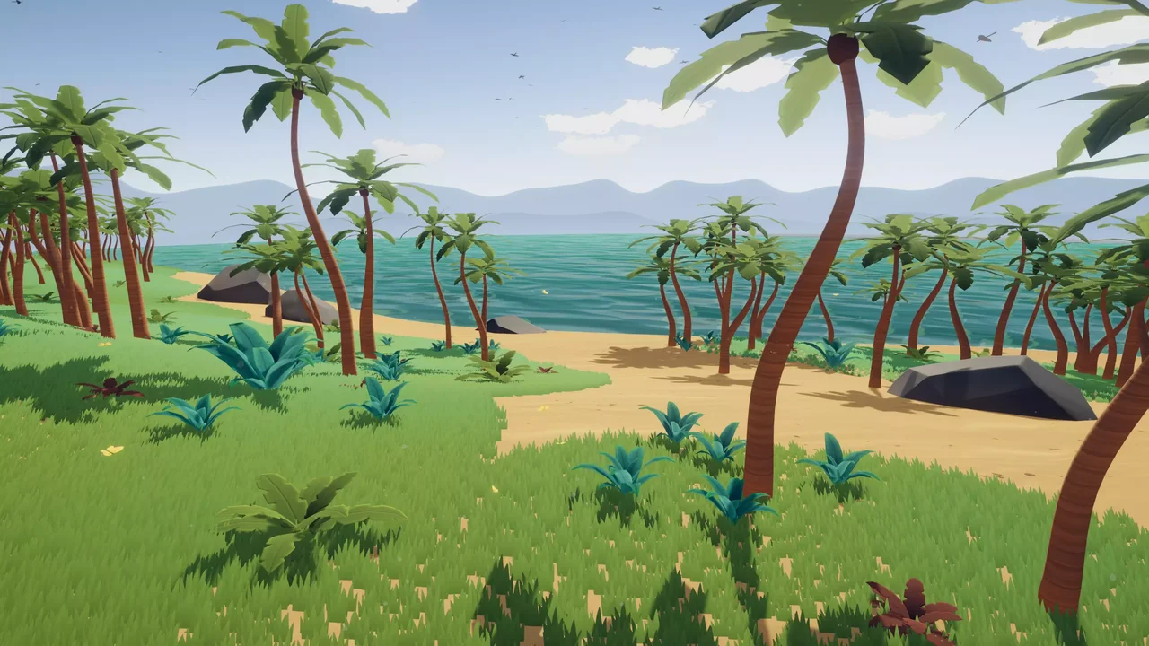 Tropical Island - Stylized Fantasy RPG Environment