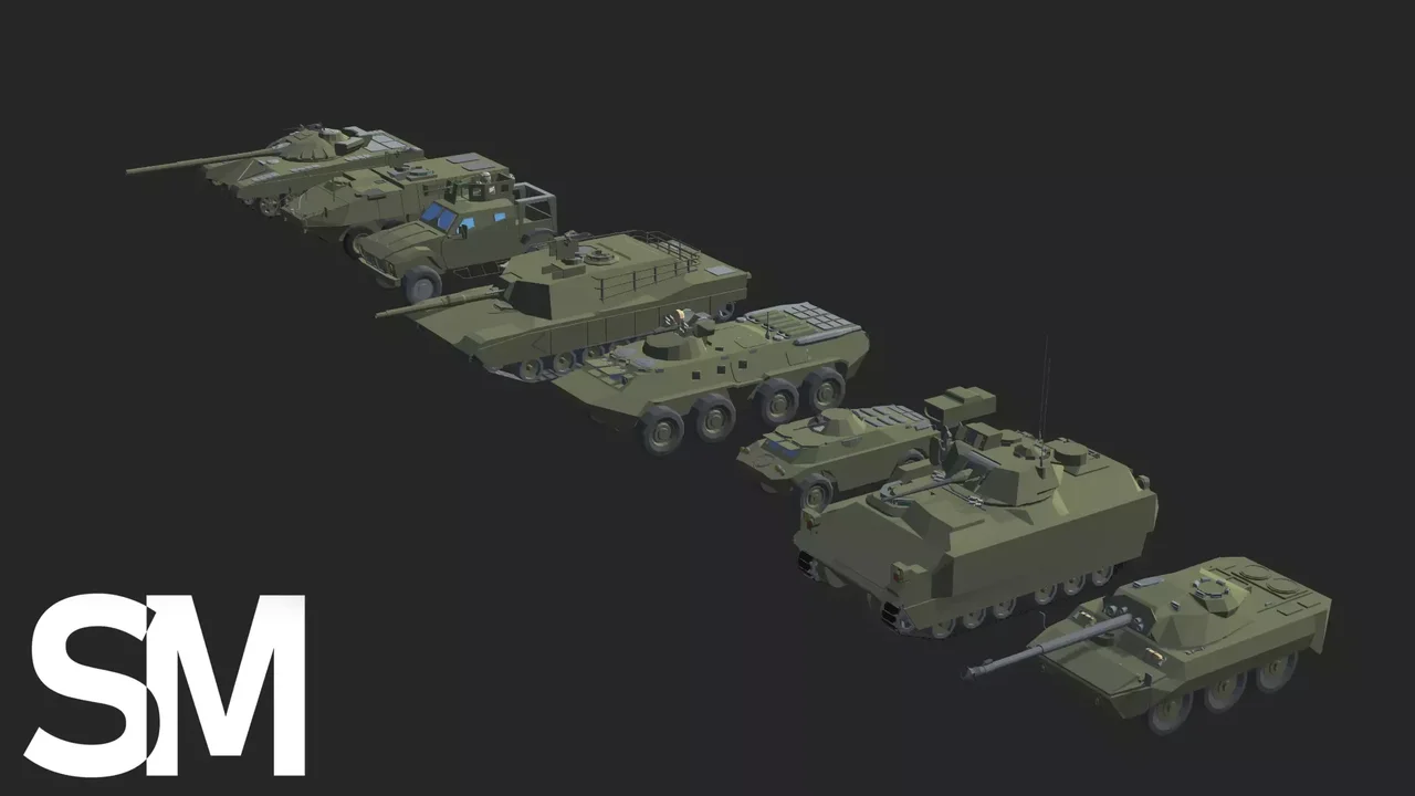 Low Poly Vehicles Controller