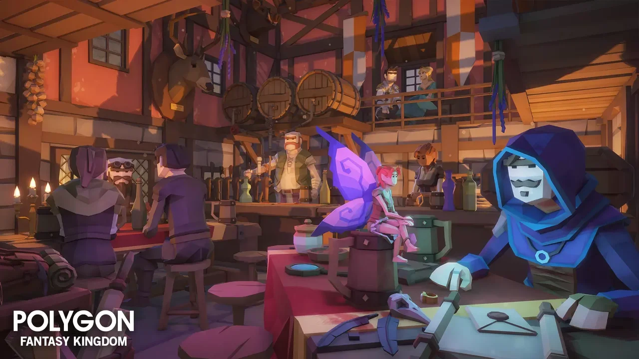POLYGON Fantasy Kingdom - Low Poly 3D Art by Synty