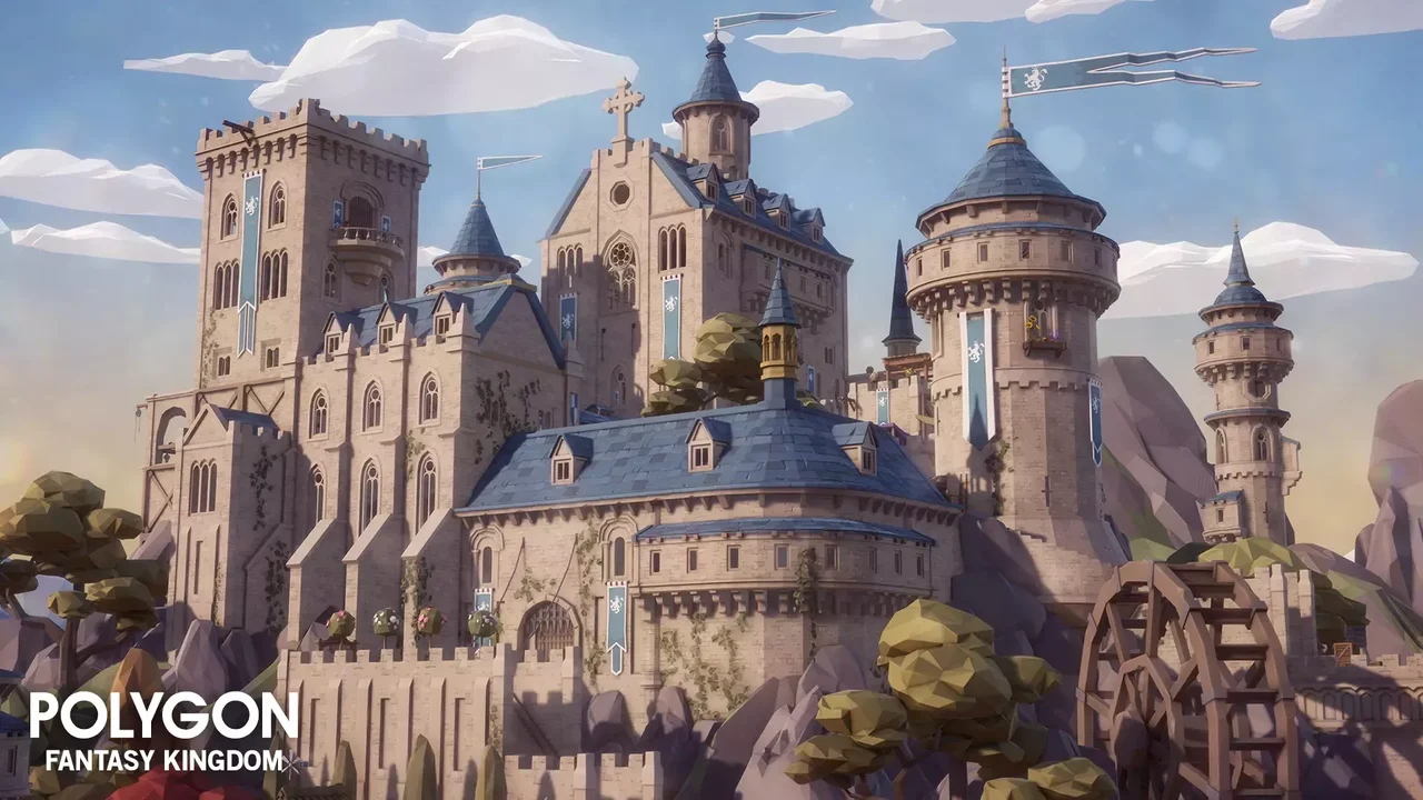 POLYGON Fantasy Kingdom - Low Poly 3D Art by Synty