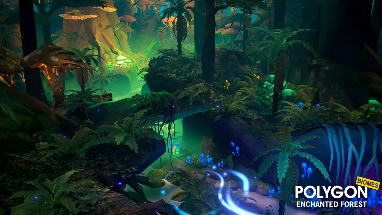 POLYGON - Enchanted Forest - Nature Biomes - 3D Environment Art by Synty