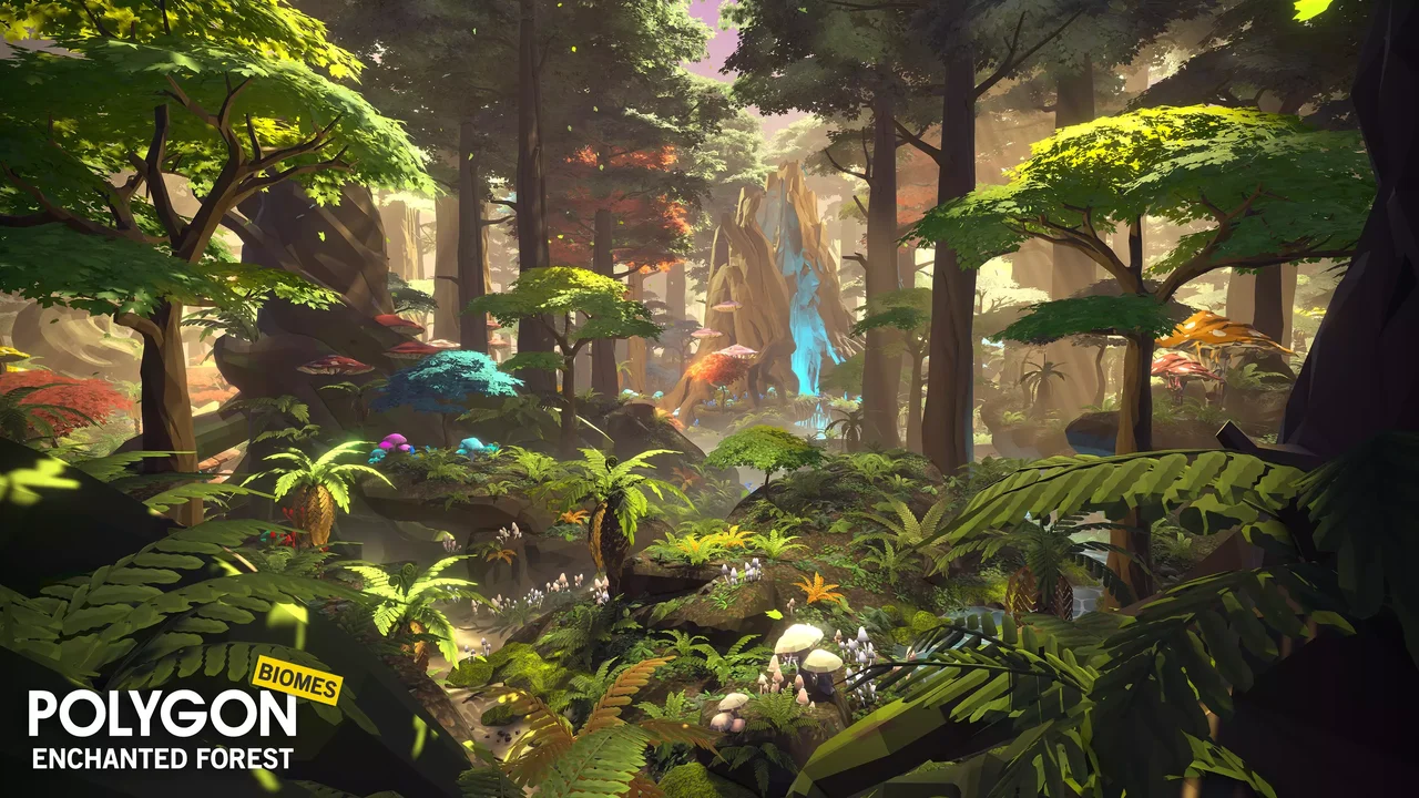 POLYGON - Enchanted Forest - Nature Biomes - 3D Environment Art by Synty
