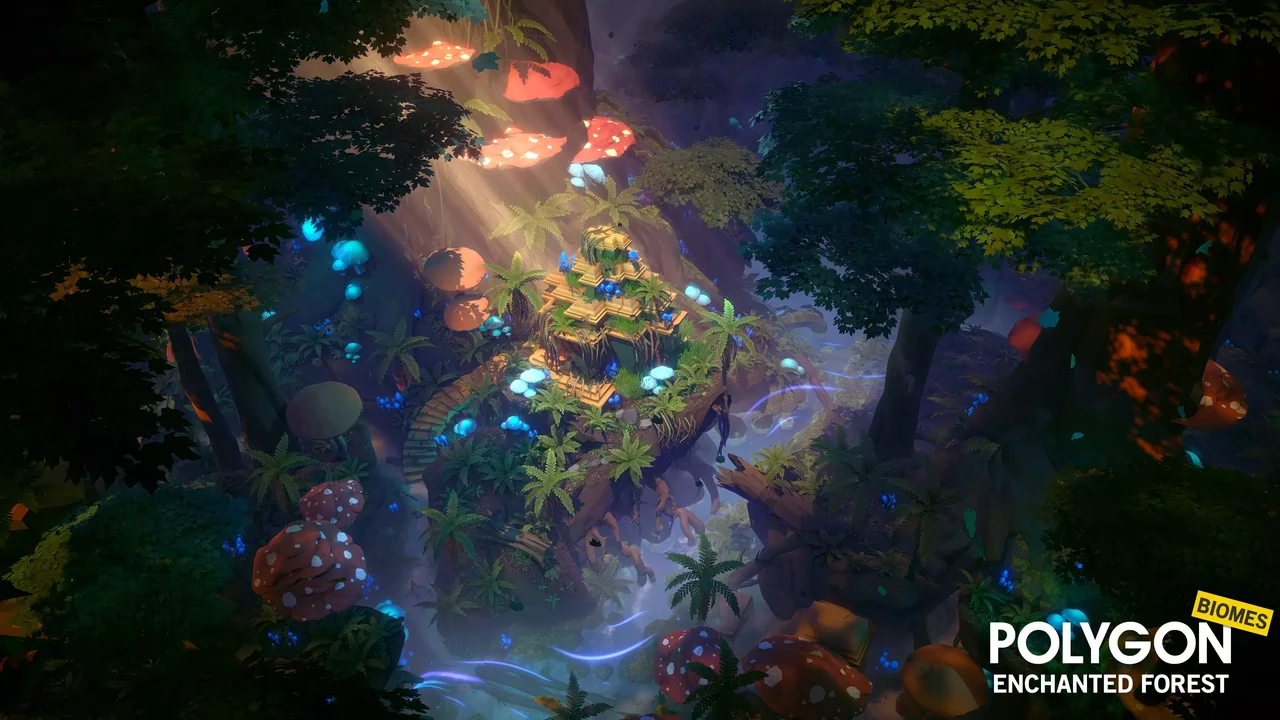 POLYGON - Enchanted Forest - Nature Biomes - 3D Environment Art by Synty