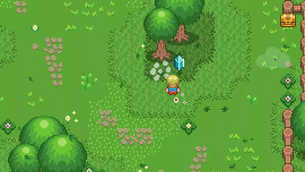 2D Farm Game Grasslands 4 Seasons Tileset