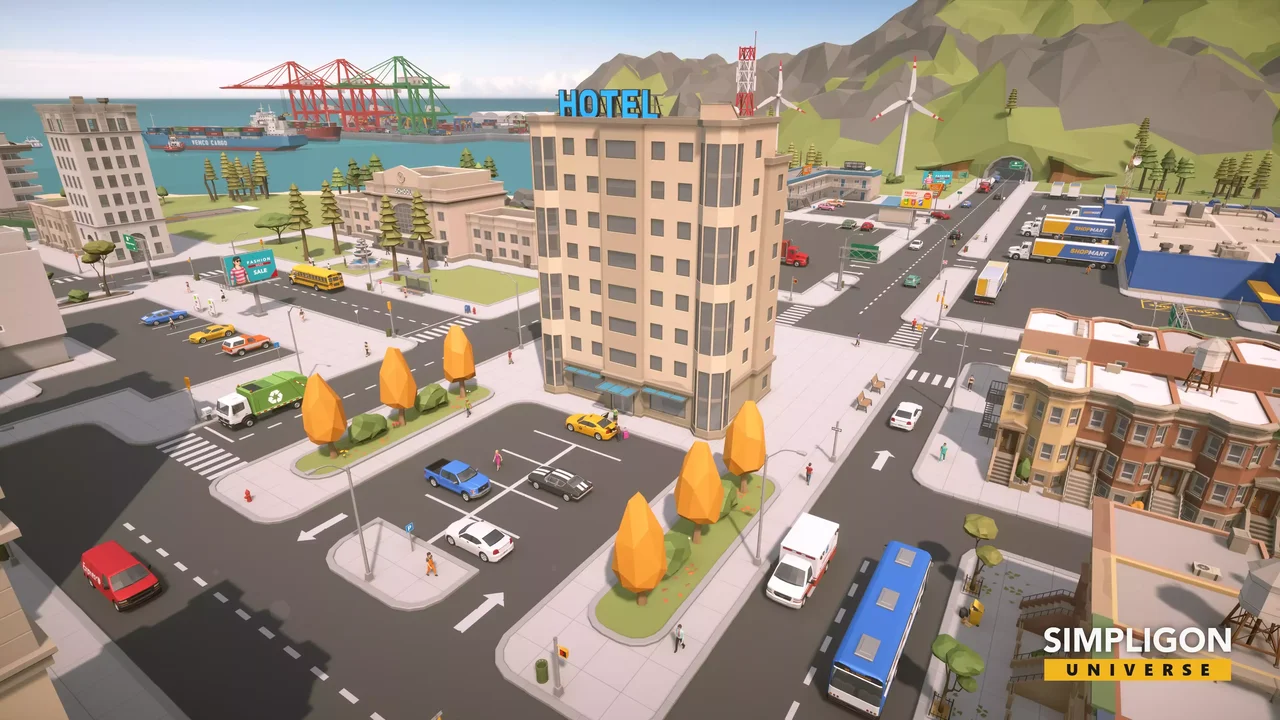 Simpligon Universe - Low Poly Assets