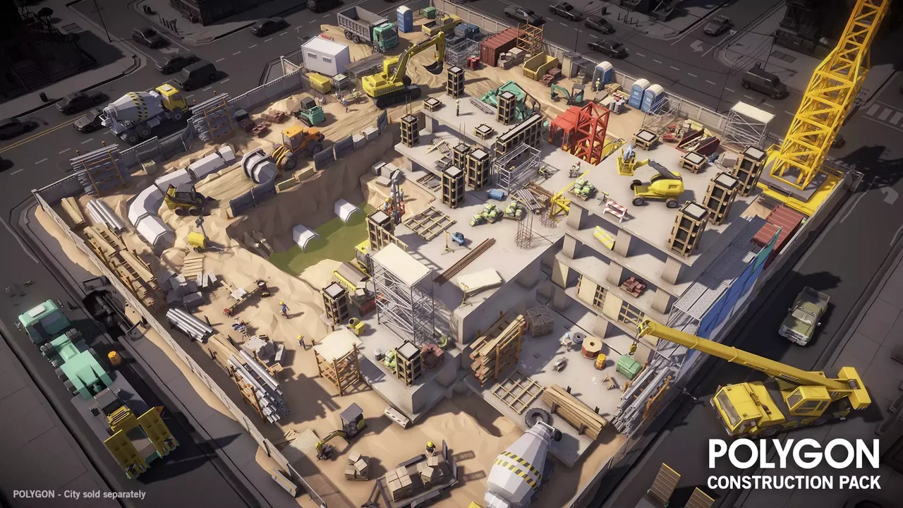 POLYGON Construction - Low Poly 3D Art by Synty