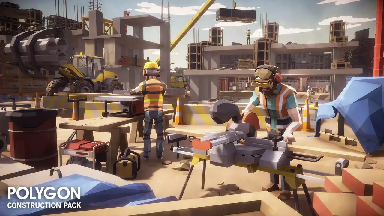 POLYGON Construction - Low Poly 3D Art by Synty