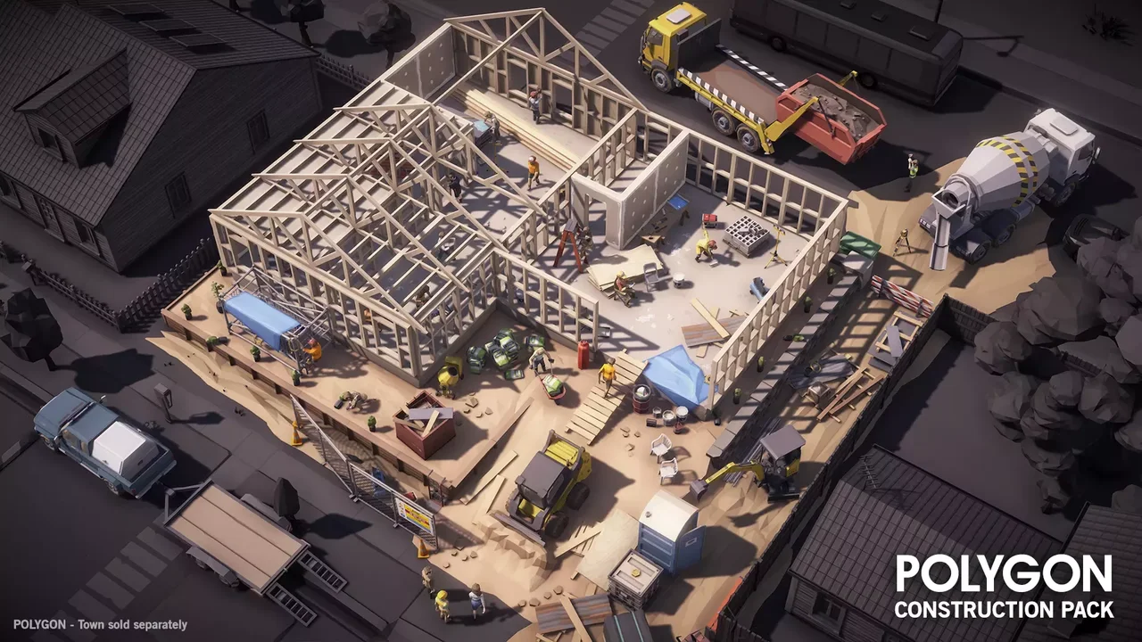 POLYGON Construction - Low Poly 3D Art by Synty