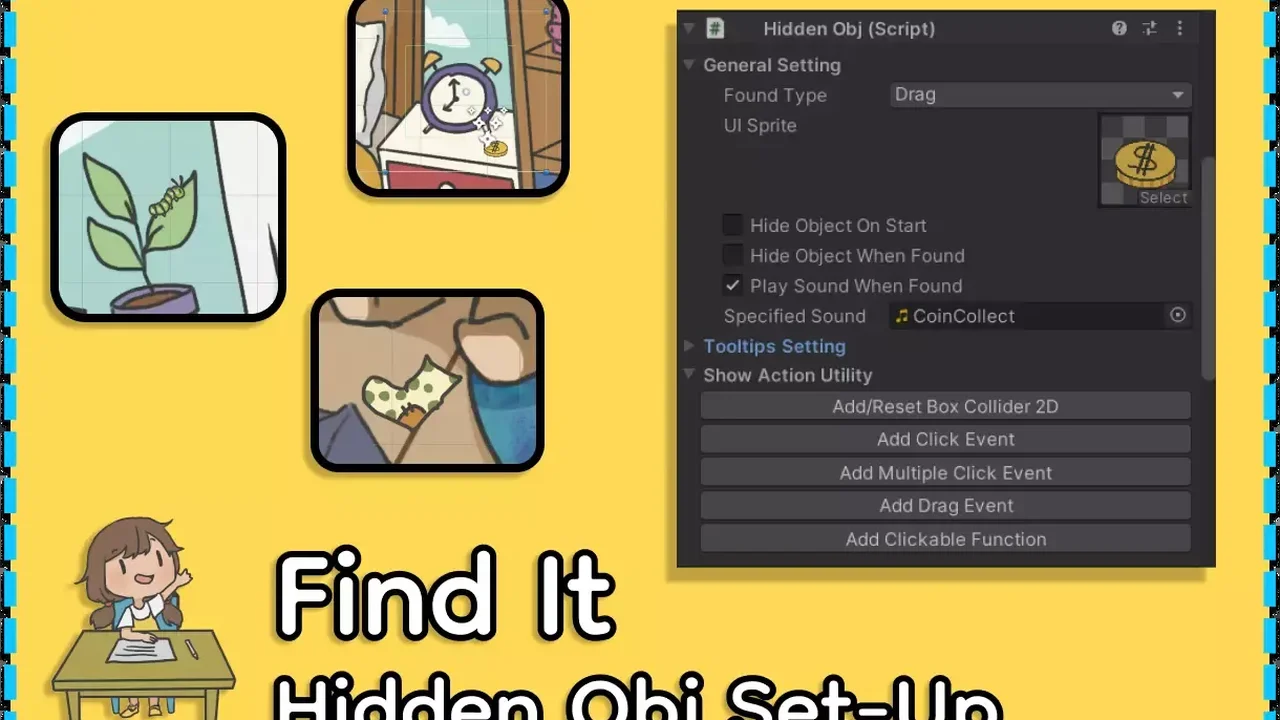 Find It - Hidden Object Template