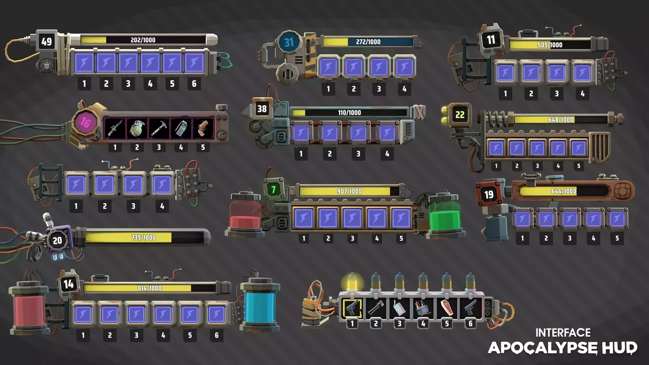 INTERFACE - Apocalypse HUD - UI