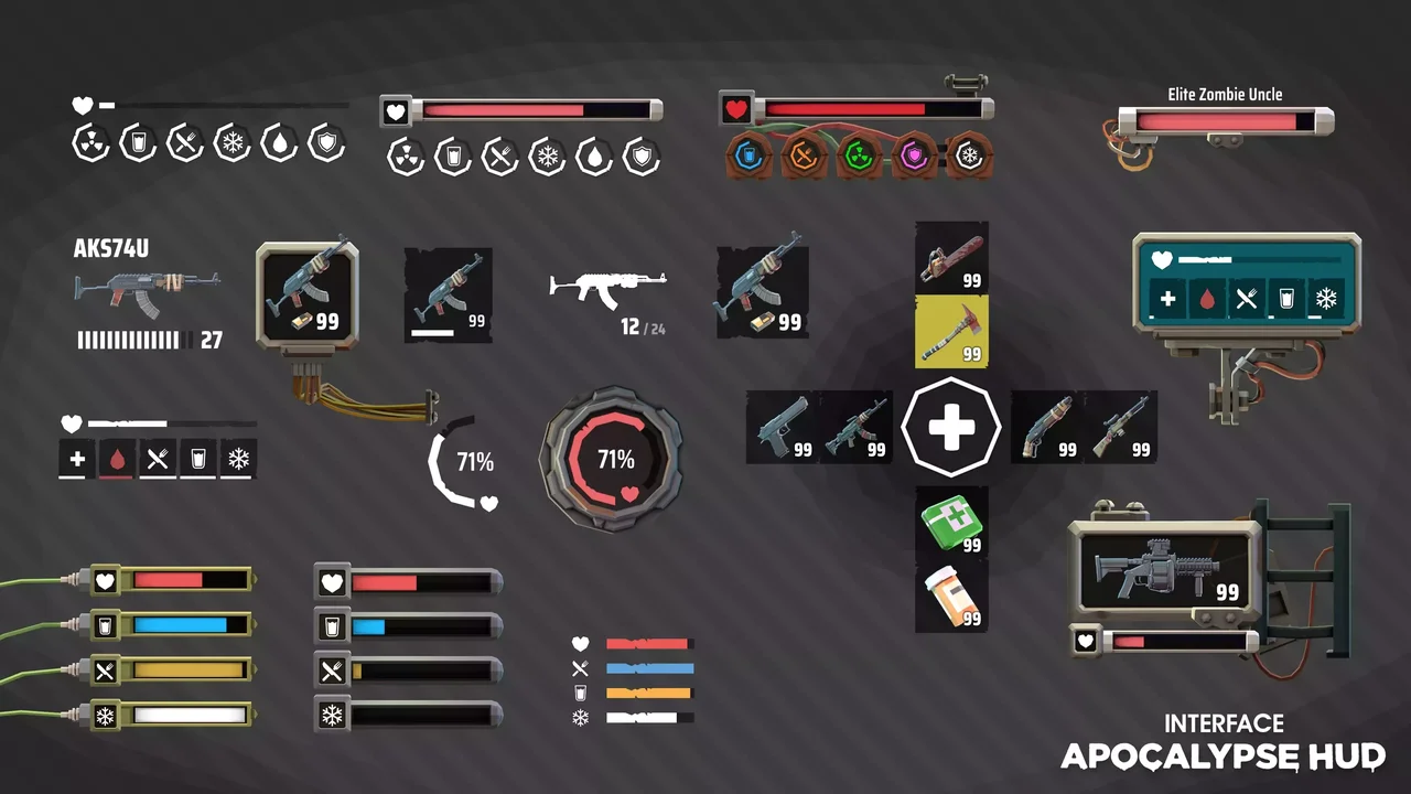 INTERFACE - Apocalypse HUD - UI