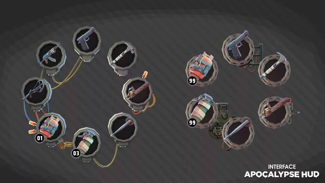 INTERFACE - Apocalypse HUD - UI