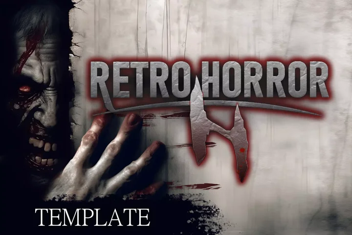 Retro Horror Template