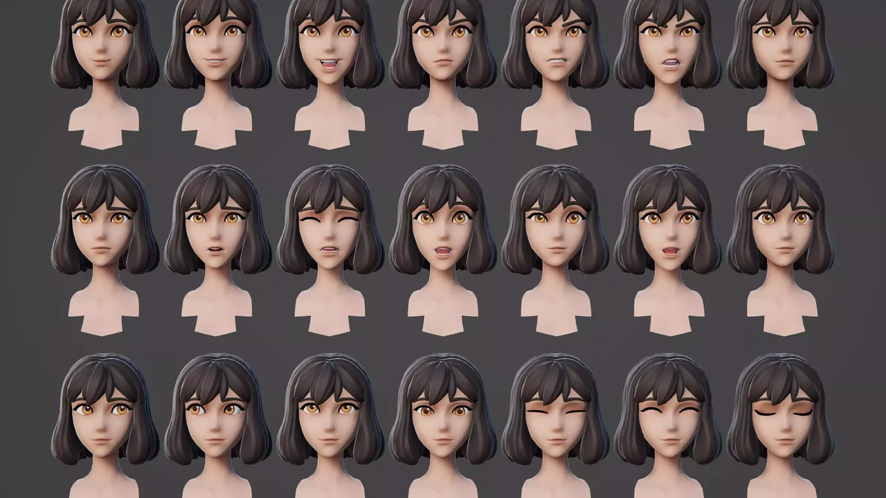 Modular Stylized Character