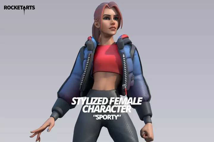 Stylized Modular Character (Female)