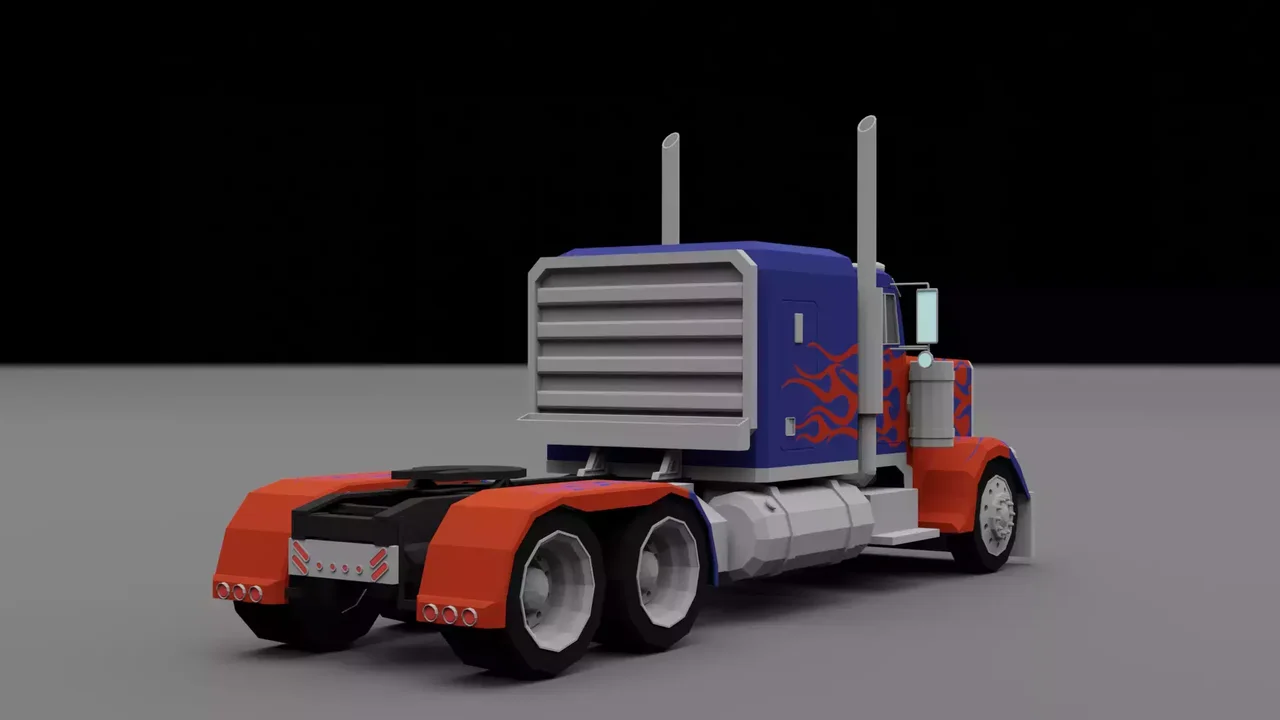Low Poly Truck Pack