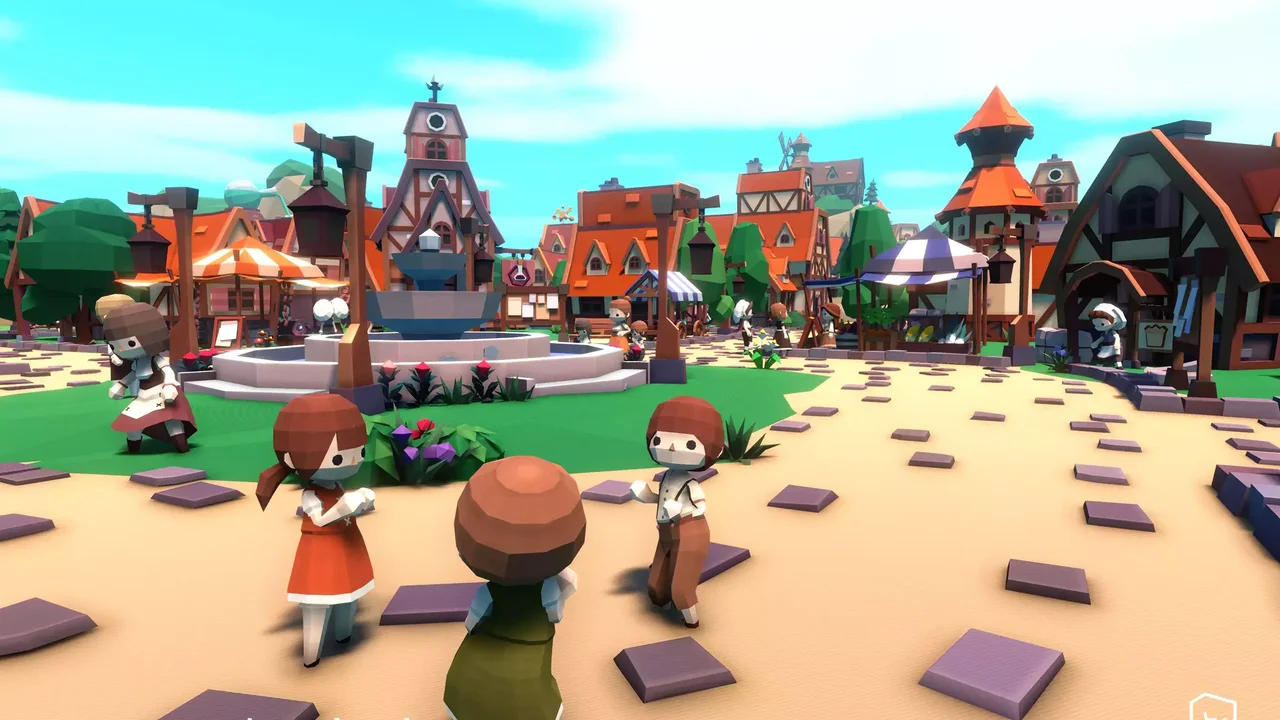 EPIC Fantasy Town - Low Poly 3D Art