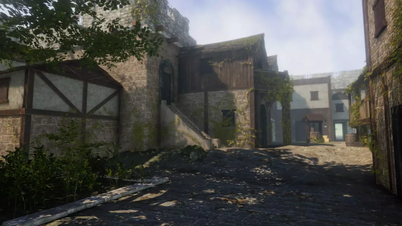 Medieval Fantasy Town Village Environment for RPG FPS
